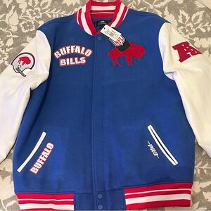 Buffalo Bills NFL Men’s Retro Pro Standard Classic Varsity Jacket! Size 2XL! NWT